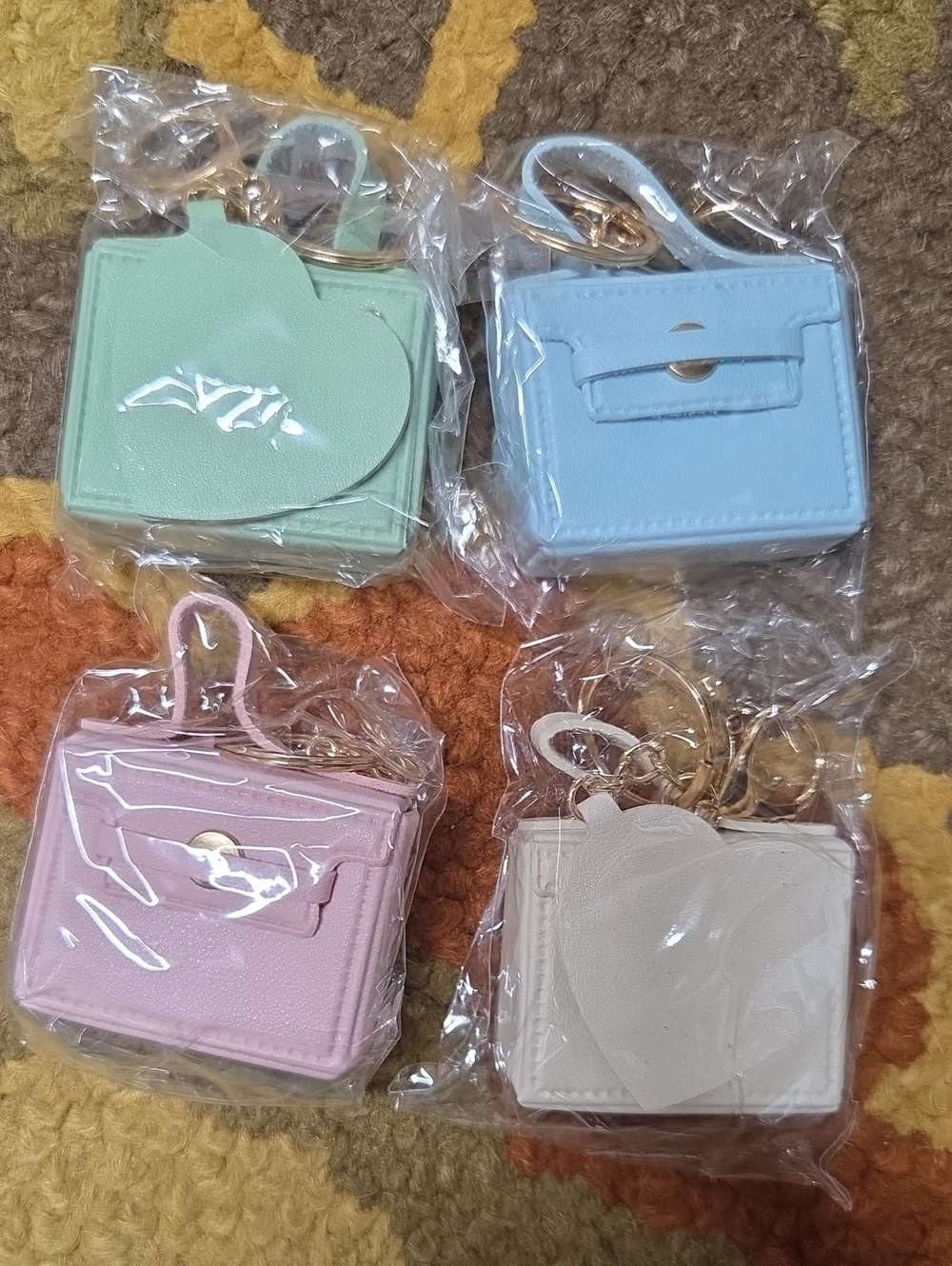 Small Purse Keychain w/mirror